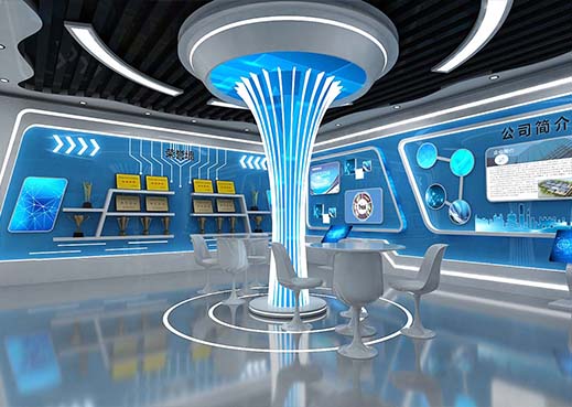 山東鑫珂企業展廳