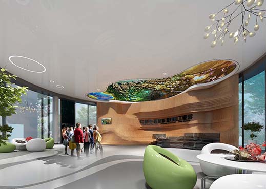 中新水生態科普展廳